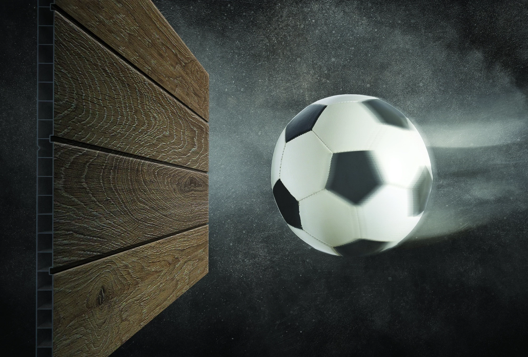 APEX panel ütésállóságát szemléltető kép.