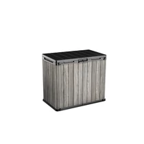 SIGNATURE STORE IT OUT MŰANYAG KERTI TÁROLÓ 1150 L - Viharszürke