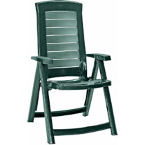 Kerti szék, műanyag, dönthető, Aruba