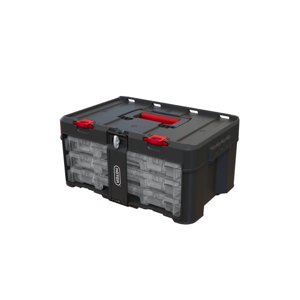 KETER Stack'N'Roll 3 FIÓKOS RETESZELHETŐ RENDSZEREZŐ