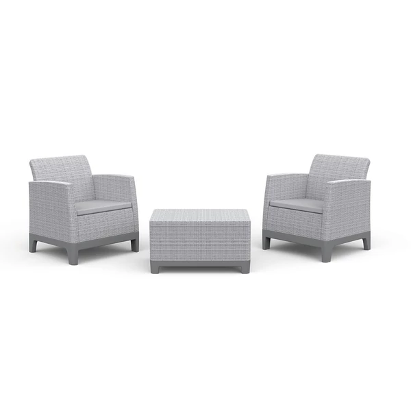 SCANDI FORMA BALKON SZETT JUTE TÁROLÓS ASZTALLAL