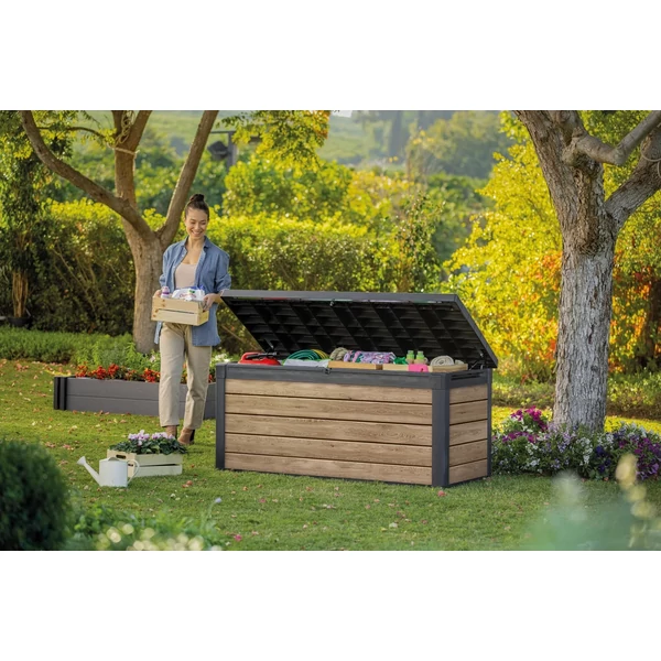 DECOCOAT MŰANYAG KERTI LÁD 570 L - kőrisfa