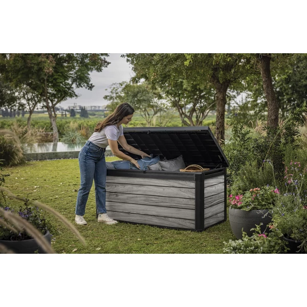 DECOCOAT MŰANYAG KERTI LÁD 570 L - Viharszürke