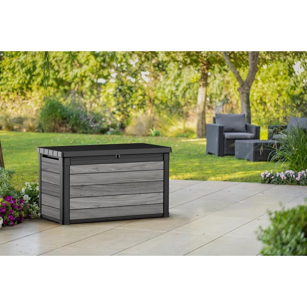 DECOCOAT MŰANYAG KERTI LÁD 380 L - Viharszürke