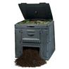 Kép 3/6 - E-COMPOSTER MŰANYAG KOMPOSZTÁLÓ ALJZAT NÉLKÜL 470L