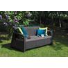 Kép 3/5 - CORFU LOVE SEAT MAX MŰRATTAN KERTI 3 ÜLÉSES KANAPÉ