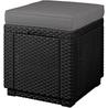 Kép 1/6 - CUBE MŰRATTAN ÜLŐKE PÁRNÁVAL